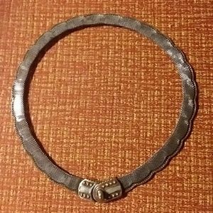 Vintage Wire Mesh Necklace